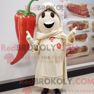 Mascottefiguur van een...