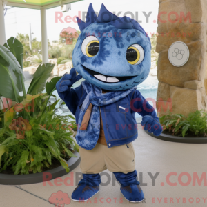 Mascottekarakter van een...