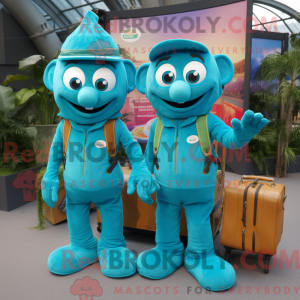 Mascot karakter van een...