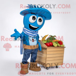 Mascot karakter van een...