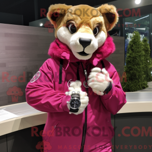 Mascot karakter van een...
