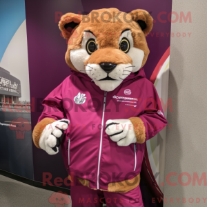 Mascot karakter van een...