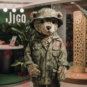 Mascot character of a Olive...