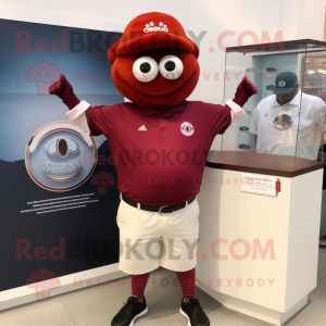 Maroon Oyster mascotte...