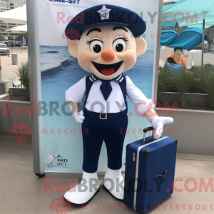 Mascot karakter van een...