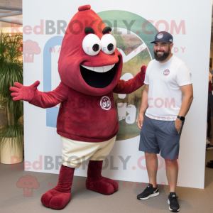 Maroon Oyster mascotte...