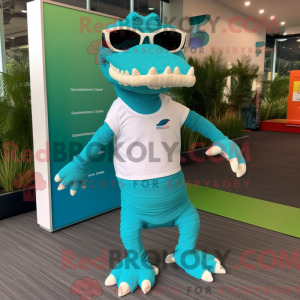 Mascot karakter van een...
