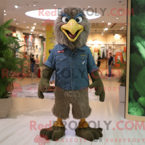Maskot-karakter av en Olive...
