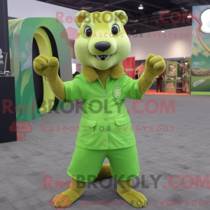 Mascottekarakter van een...