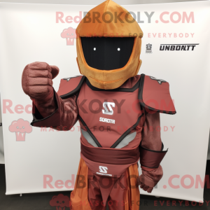 Mascot character of a Rust...