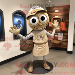 Mascottekarakter van een...