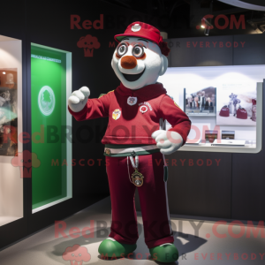 Mascottekarakter van een...
