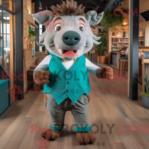 Personnage mascotte d un...