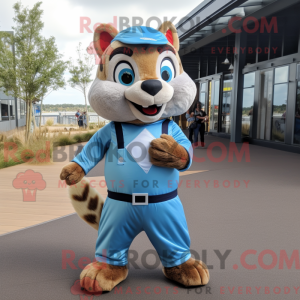 Mascot character of a Sky...