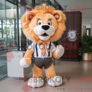 Mascottefiguur van een...