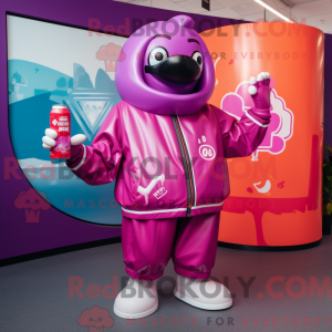 Mascottekarakter van een...