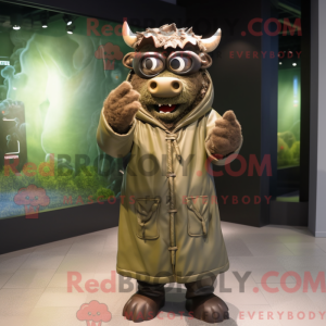 Mascot karakter van een...