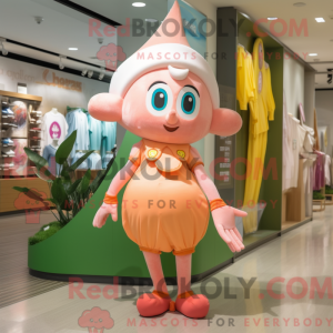Mascottefiguur van een...
