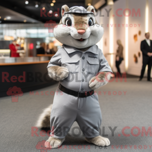 Mascot karakter van een...