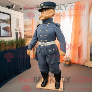 Maskotfigur af en...
