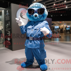 Mascottefiguur van een...