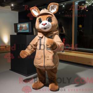 Personnage mascotte d un...