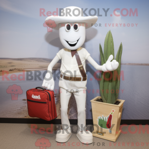 Mascot karakter van een...