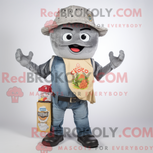 Postava maskota Gray Tacos...