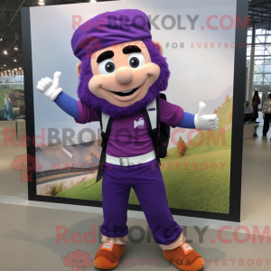 Personagem de máscara de...