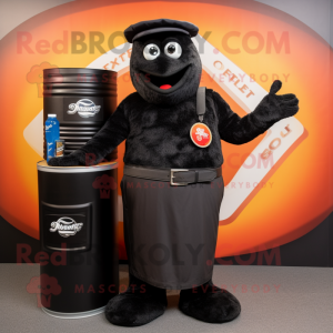 Black Soda Can mascotte...