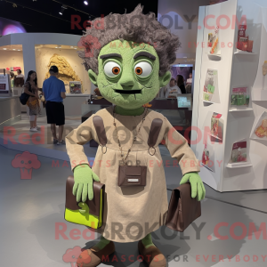 Mascottekarakter van een...