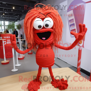 Mascottekarakter van een...