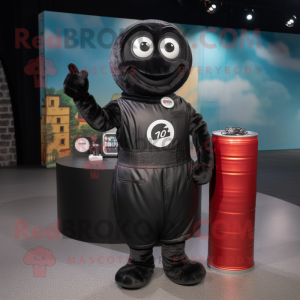 Black Soda Can mascotte...