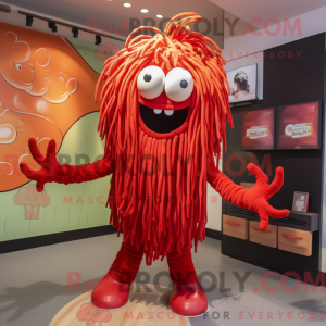Mascottekarakter van een...