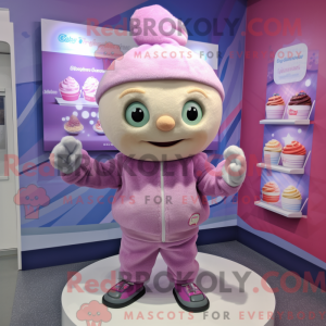 Maskot karakter af en...