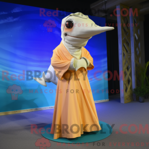 Mascot character of a Cream...