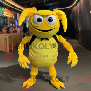 Mascot character of a Lemon...