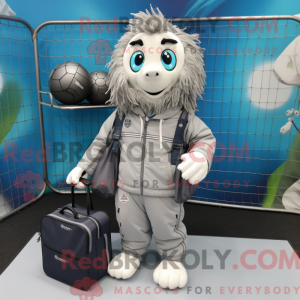 Mascot character of a...