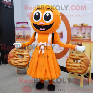 Maskot karakter af en...