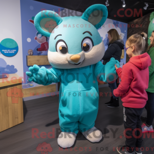Maskot-karakter av en...