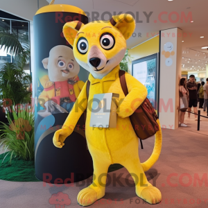 Mascot karakter van een...