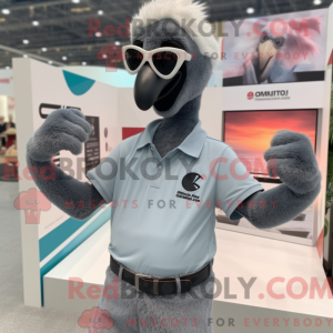 Mascottefiguur van een...