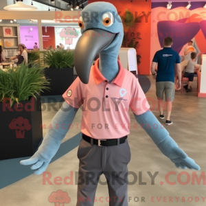 Mascottefiguur van een...