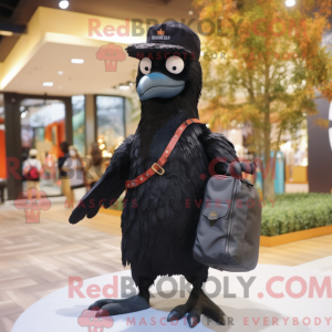Mascot character of a Black...