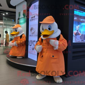 Mascottefiguur van een...