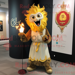 A máscara de um Gold Fire...