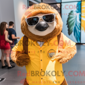 Mascot character of a...