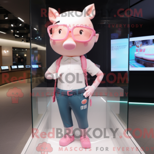 Mascottekarakter van een...
