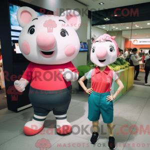 Mascot character of a Sow...