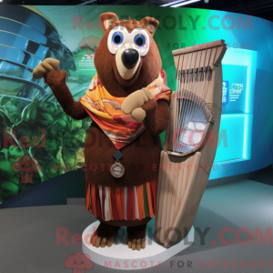 Personnage mascotte d une...